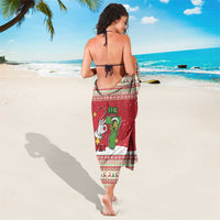 Funny Six Seven Meme Christmas Sarong Merry 67 Mas - Wonder Print Shop