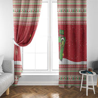 Funny Six Seven Meme Christmas Window Curtain Merry 67 Mas - Wonder Print Shop