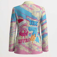 Six Seven Ice Cream Drip Blazer 67 Funny Christmas Gen Alpha Slang - Wonder Print Shop