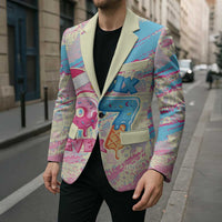 Six Seven Ice Cream Drip Blazer 67 Funny Christmas Gen Alpha Slang - Wonder Print Shop