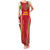 Custom Guinea Bissau Football Family Matching Tank Maxi Dress and Hawaiian Shirt Go Djurtus - Red Ver - Wonder Print Shop