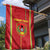 Custom Guinea Bissau Football Garden Flag Go Djurtus - Red Ver - Wonder Print Shop