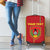 Custom Guinea Bissau Football Luggage Cover Go Djurtus - Red Ver - Wonder Print Shop