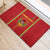 Custom Guinea Bissau Football Rubber Doormat Go Djurtus - Red Ver - Wonder Print Shop