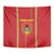 Custom Guinea Bissau Football Tapestry Go Djurtus - Red Ver