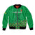 Custom Guinea Bissau Football Bomber Jacket Go Djurtus - Green Ver - Wonder Print Shop