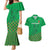 Custom Guinea Bissau Football Couples Matching Mermaid Dress and Hawaiian Shirt Go Djurtus - Green Ver - Wonder Print Shop