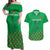 Custom Guinea Bissau Football Couples Matching Off Shoulder Maxi Dress and Hawaiian Shirt Go Djurtus - Green Ver - Wonder Print Shop