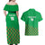 Custom Guinea Bissau Football Couples Matching Off Shoulder Maxi Dress and Hawaiian Shirt Go Djurtus - Green Ver - Wonder Print Shop