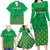 Custom Guinea Bissau Football Family Matching Long Sleeve Bodycon Dress and Hawaiian Shirt Go Djurtus - Green Ver - Wonder Print Shop