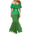 Custom Guinea Bissau Football Family Matching Mermaid Dress and Hawaiian Shirt Go Djurtus - Green Ver - Wonder Print Shop