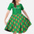 Custom Guinea Bissau Football Family Matching Off Shoulder Maxi Dress and Hawaiian Shirt Go Djurtus - Green Ver - Wonder Print Shop