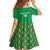 Custom Guinea Bissau Football Family Matching Off Shoulder Maxi Dress and Hawaiian Shirt Go Djurtus - Green Ver - Wonder Print Shop