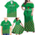 Custom Guinea Bissau Football Family Matching Off Shoulder Maxi Dress and Hawaiian Shirt Go Djurtus - Green Ver - Wonder Print Shop