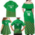 Custom Guinea Bissau Football Family Matching Off Shoulder Maxi Dress and Hawaiian Shirt Go Djurtus - Green Ver - Wonder Print Shop