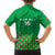 Custom Guinea Bissau Football Family Matching Puletasi and Hawaiian Shirt Go Djurtus - Green Ver - Wonder Print Shop