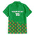 Custom Guinea Bissau Football Family Matching Puletasi and Hawaiian Shirt Go Djurtus - Green Ver - Wonder Print Shop