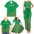 Custom Guinea Bissau Football Family Matching Tank Maxi Dress and Hawaiian Shirt Go Djurtus - Green Ver - Wonder Print Shop