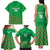 Custom Guinea Bissau Football Family Matching Tank Maxi Dress and Hawaiian Shirt Go Djurtus - Green Ver - Wonder Print Shop