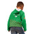 Custom Guinea Bissau Football Kid Hoodie Go Djurtus - Green Ver - Wonder Print Shop