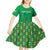 Custom Guinea Bissau Football Kid Short Sleeve Dress Go Djurtus - Green Ver - Wonder Print Shop