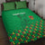 Custom Guinea Bissau Football Quilt Bed Set Go Djurtus - Green Ver - Wonder Print Shop