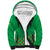 Custom Guinea Bissau Football Sherpa Hoodie Go Djurtus - Green Ver - Wonder Print Shop