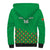 Custom Guinea Bissau Football Sherpa Hoodie Go Djurtus - Green Ver - Wonder Print Shop