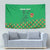 Custom Guinea Bissau Football Tapestry Go Djurtus - Green Ver