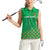 Custom Guinea Bissau Football Women Sleeveless Polo Shirt Go Djurtus - Green Ver - Wonder Print Shop