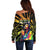 Reggae Legend Bob Off Shoulder Sweater Grunge Style