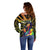 Reggae Legend Bob Off Shoulder Sweater Grunge Style