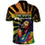 Reggae Legend Bob Polo Shirt Grunge Style - Wonder Print Shop