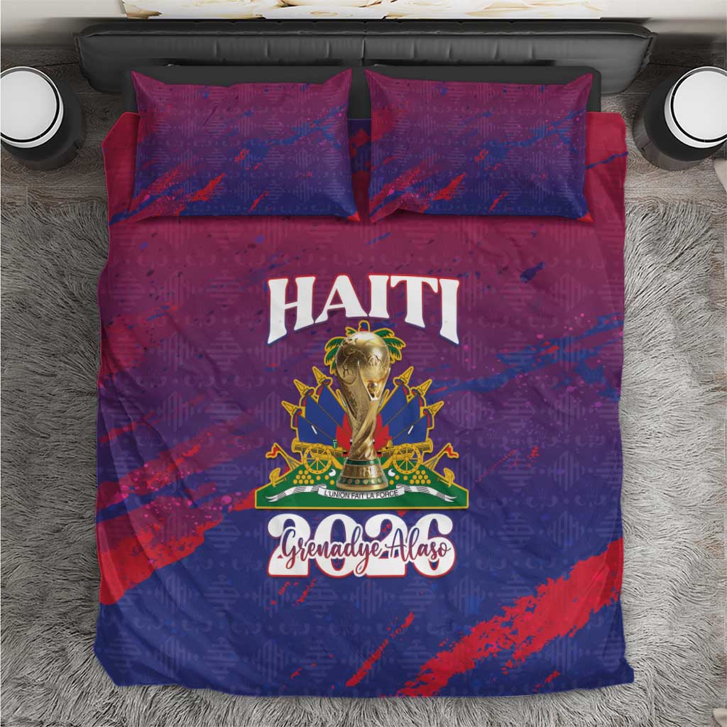 Afro-Haiti Football Bedding Set 2026 Nou Retounen Anko - Wonder Print Shop