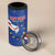 Custom Cape Verde Football 4 in 1 Can Cooler Tumbler Go Blue Sharks