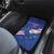 Custom Cape Verde Football Car Mats Go Blue Sharks