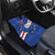 Custom Cape Verde Football Car Mats Go Blue Sharks