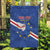 Custom Cape Verde Football Garden Flag Go Blue Sharks