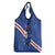 Custom Cape Verde Football Grocery Bag Go Blue Sharks