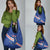 Custom Cape Verde Football Grocery Bag Go Blue Sharks