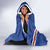 Custom Cape Verde Football Hooded Blanket Go Blue Sharks