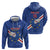 Custom Cape Verde Football Hoodie Go Blue Sharks