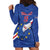 Custom Cape Verde Football Hoodie Dress Go Blue Sharks