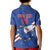 Custom Cape Verde Football Kid Polo Shirt Go Blue Sharks