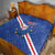 Custom Cape Verde Football Quilt Go Blue Sharks