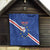 Custom Cape Verde Football Quilt Go Blue Sharks