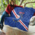 Custom Cape Verde Football Quilt Go Blue Sharks