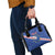 Custom Cape Verde Football Shoulder Handbag Go Blue Sharks