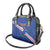 Custom Cape Verde Football Shoulder Handbag Go Blue Sharks