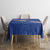 Custom Cape Verde Football Tablecloth Go Blue Sharks